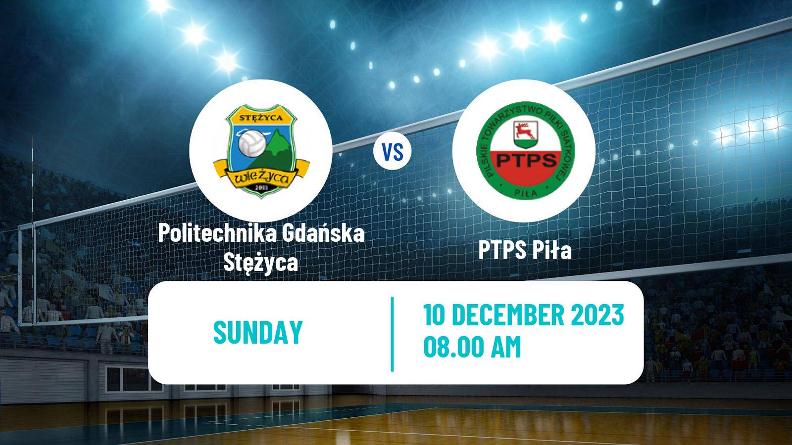 Volleyball Polish I Liga Volleyball Women Politechnika Gdańska Stężyca - PTPS Piła