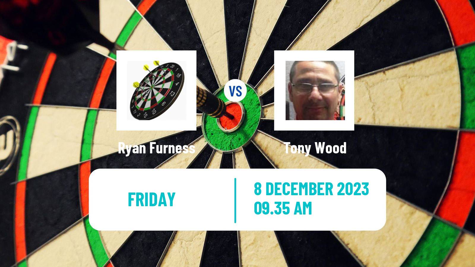 Darts Modus Super Series Ryan Furness - Tony Wood