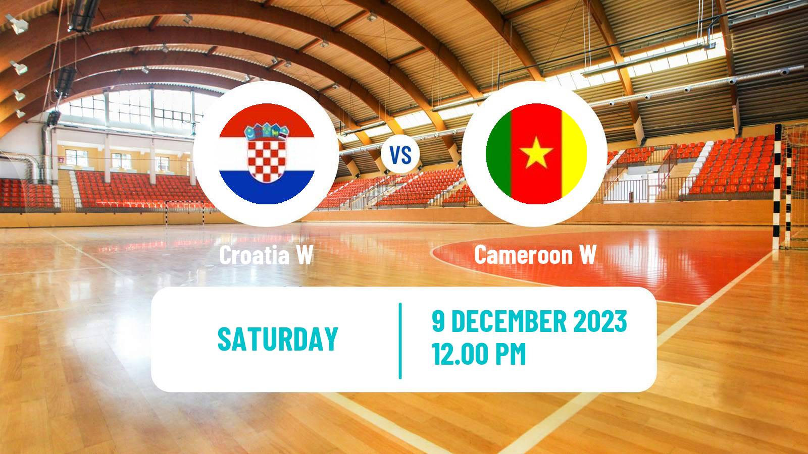 Handball Handball World Championship Women Croatia W - Cameroon W