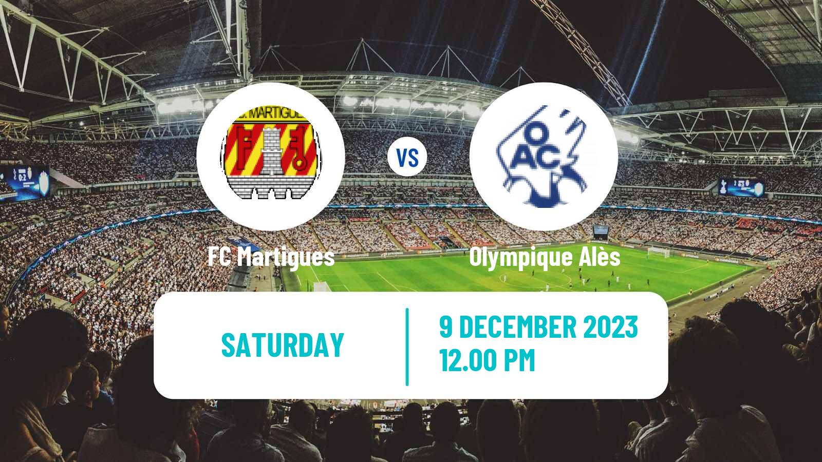 Soccer Coupe De France Martigues - Olympique Alès