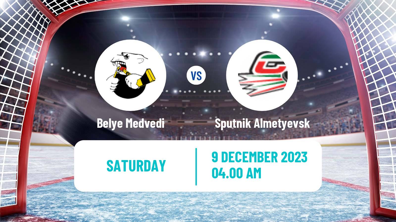 Hockey MHL Belye Medvedi - Sputnik Almetyevsk
