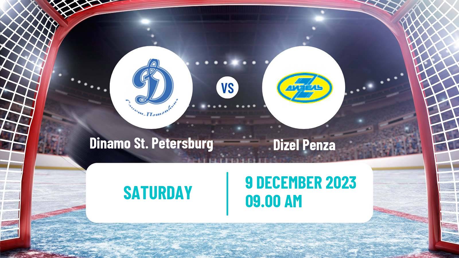 Hockey VHL Dinamo St. Petersburg - Dizel Penza
