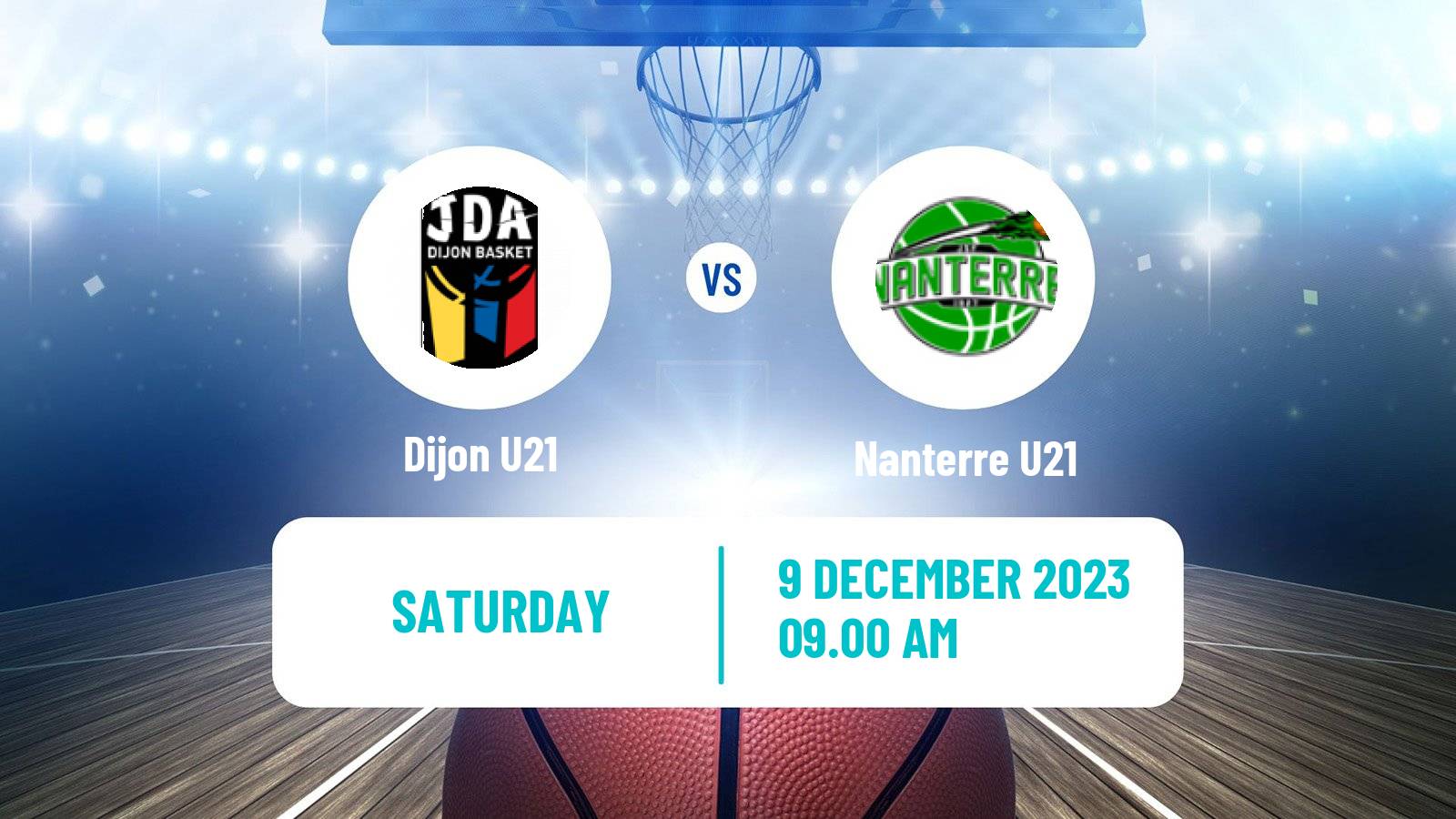 Basketball French Espoirs U21 Basketball Dijon U21 - Nanterre U21