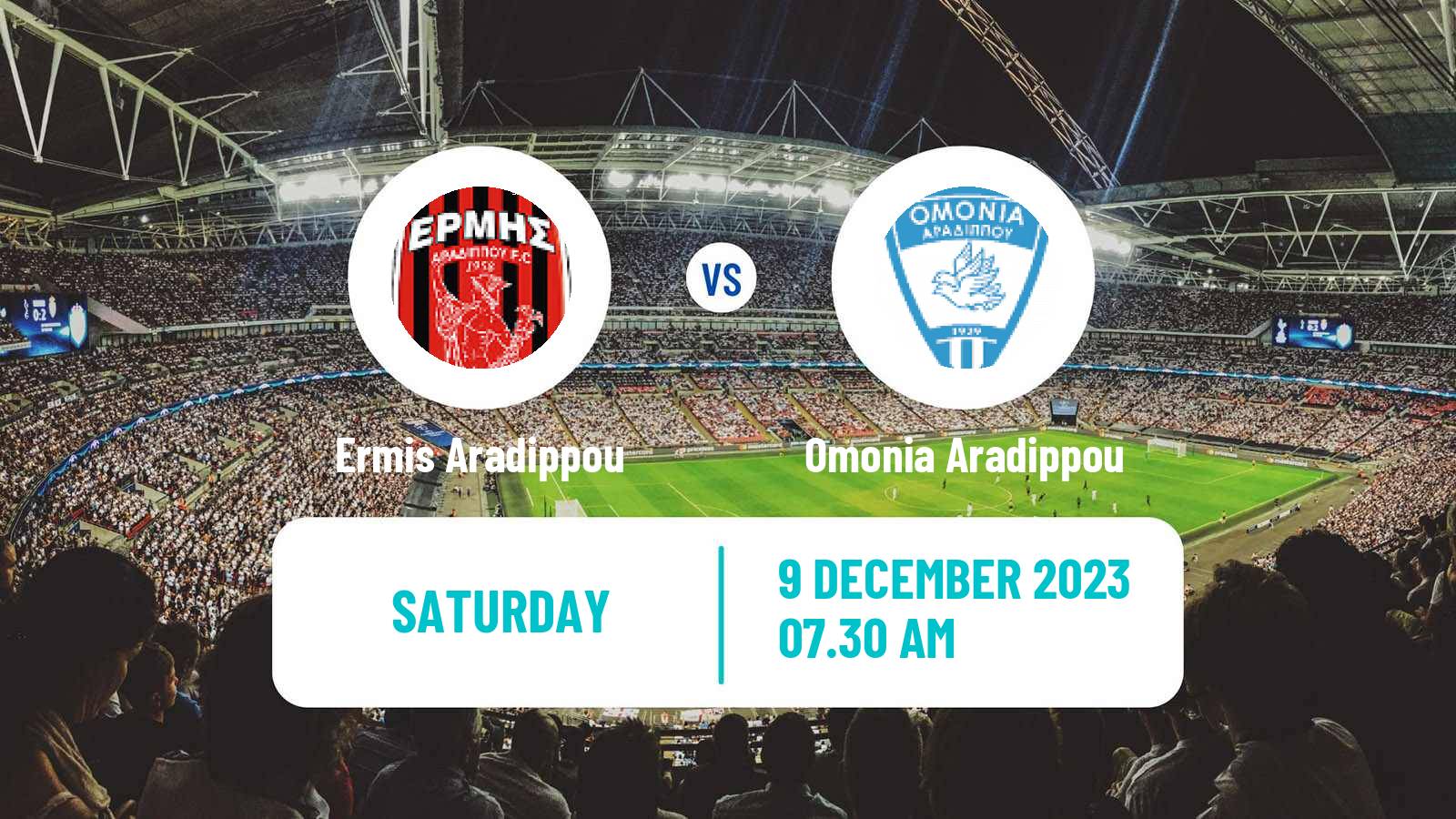 Soccer Cypriot Division 2 Ermis Aradippou - Omonia Aradippou