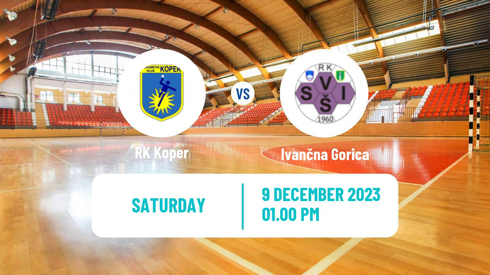 Handball Slovenian 1 NLB Liga Handball RK Koper - Ivančna Gorica