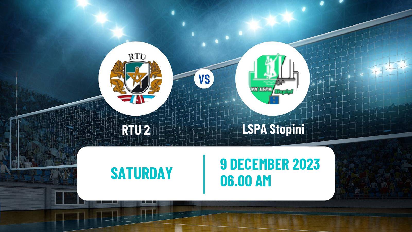 Volleyball Latvian Nacionala Liga Volleyball RTU 2 - LSPA Stopini