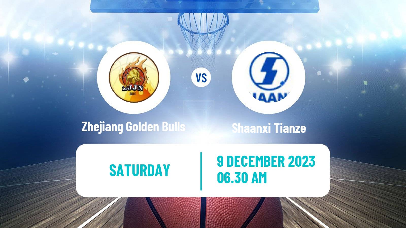 Basketball WCBA Zhejiang Golden Bulls - Shaanxi Tianze