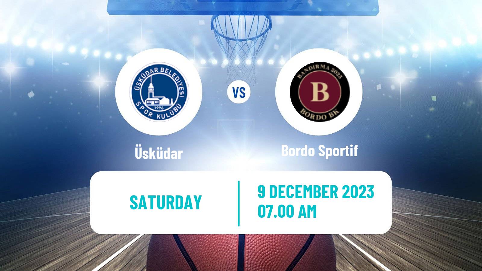 Basketball Turkish TB2L Üsküdar - Bordo Sportif