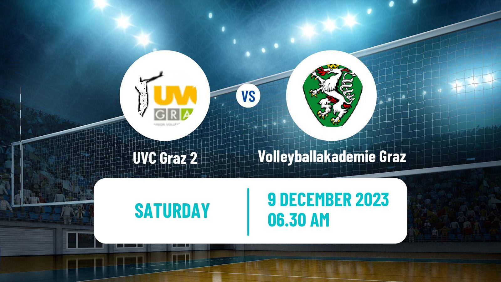 Volleyball Austrian 2 Bundesliga Volleyball UVC Graz 2 - Volleyballakademie Graz