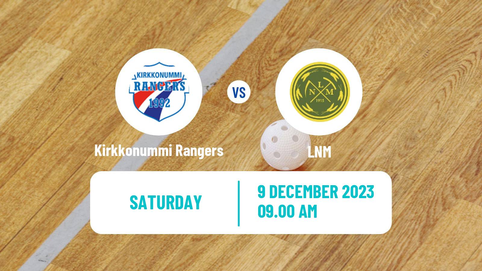 Floorball Finnish Divari Kirkkonummi Rangers - LNM