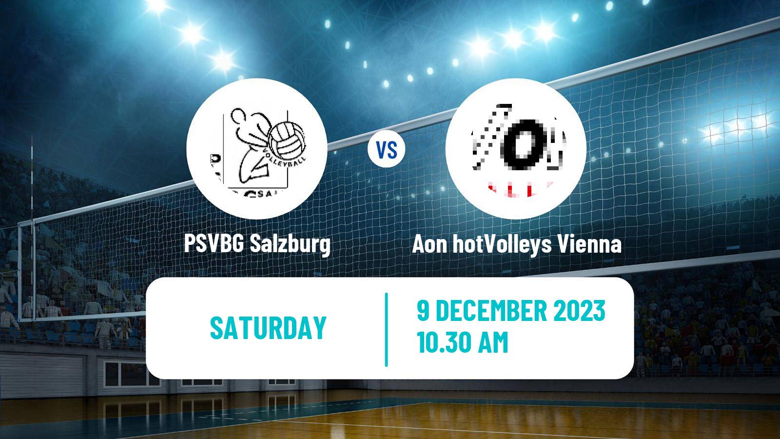 Volleyball Austrian 2 Bundesliga Volleyball PSVBG Salzburg - Aon hotVolleys Vienna