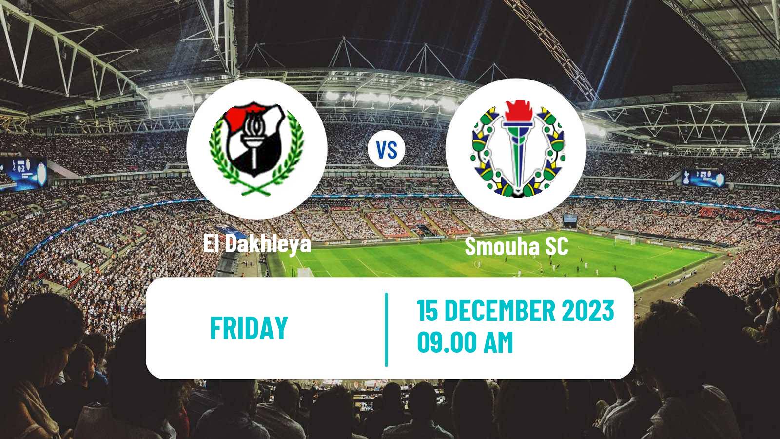 Soccer Egyptian Premier League El Dakhleya - Smouha