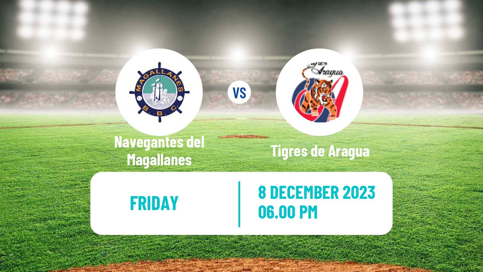Baseball Venezuelan LVBP Navegantes del Magallanes - Tigres de Aragua