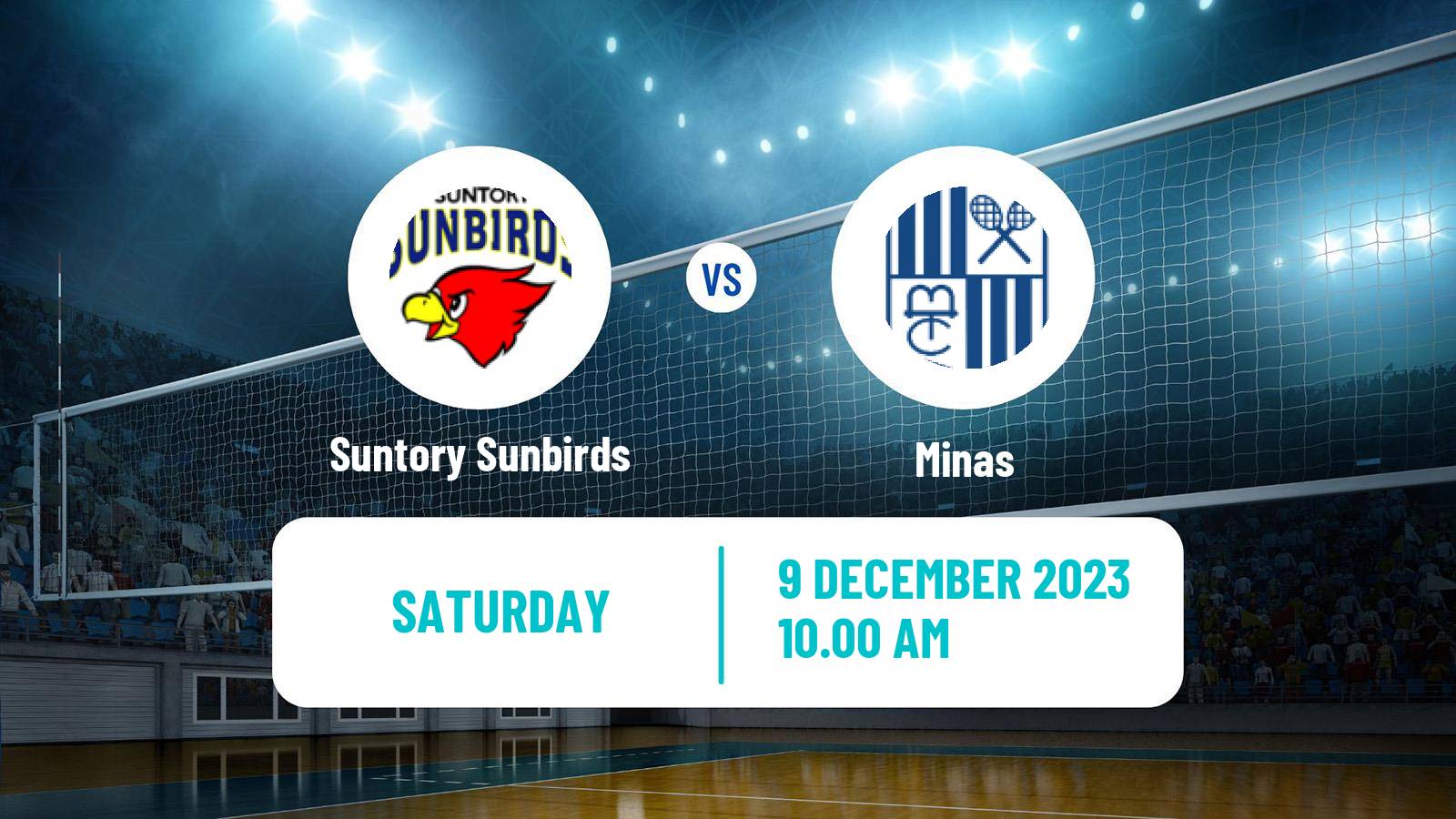 Volleyball Club World Championship Volleyball Suntory Sunbirds - Minas