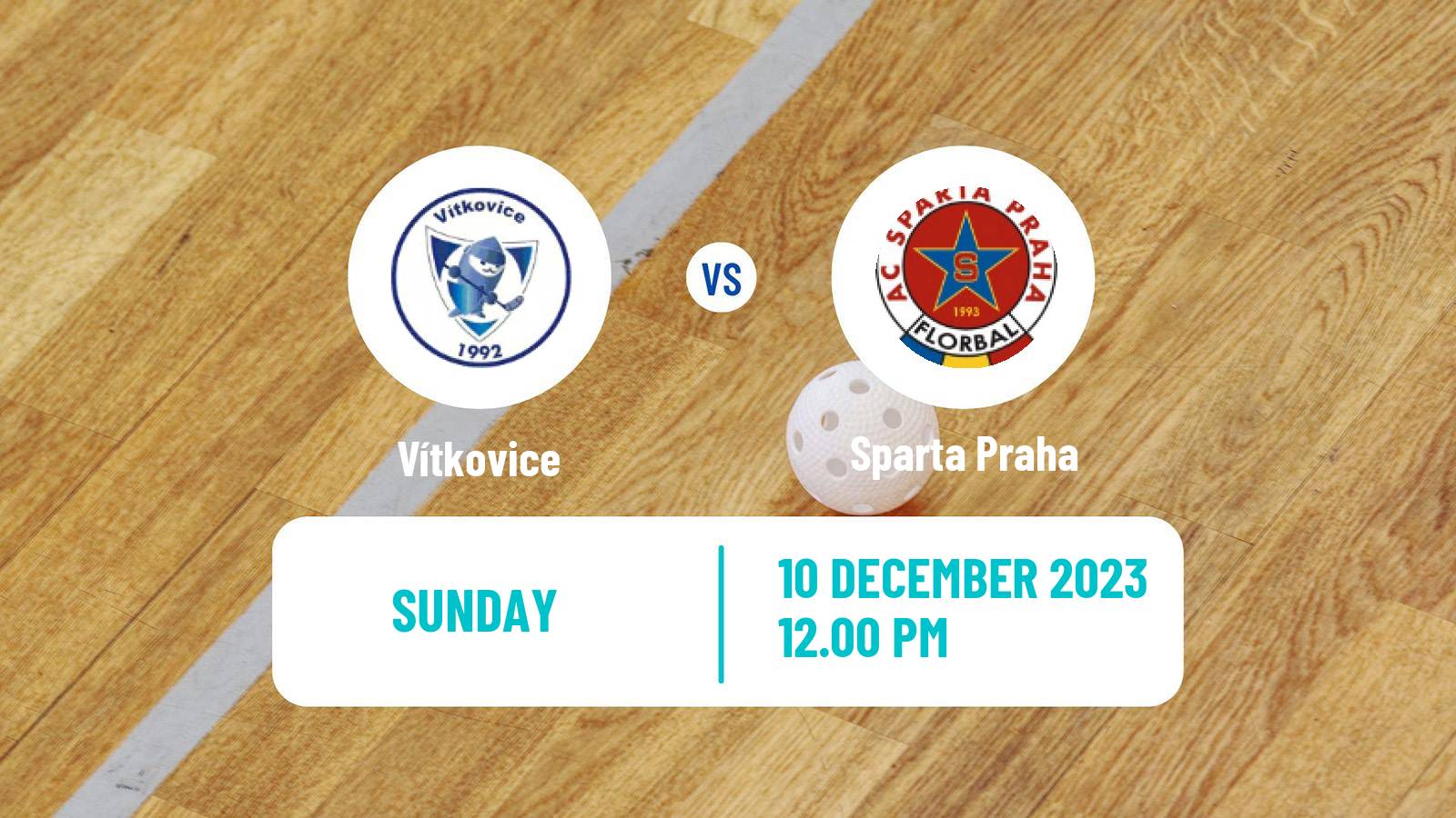 Floorball Czech Superliga Floorball Vítkovice - Sparta Praha