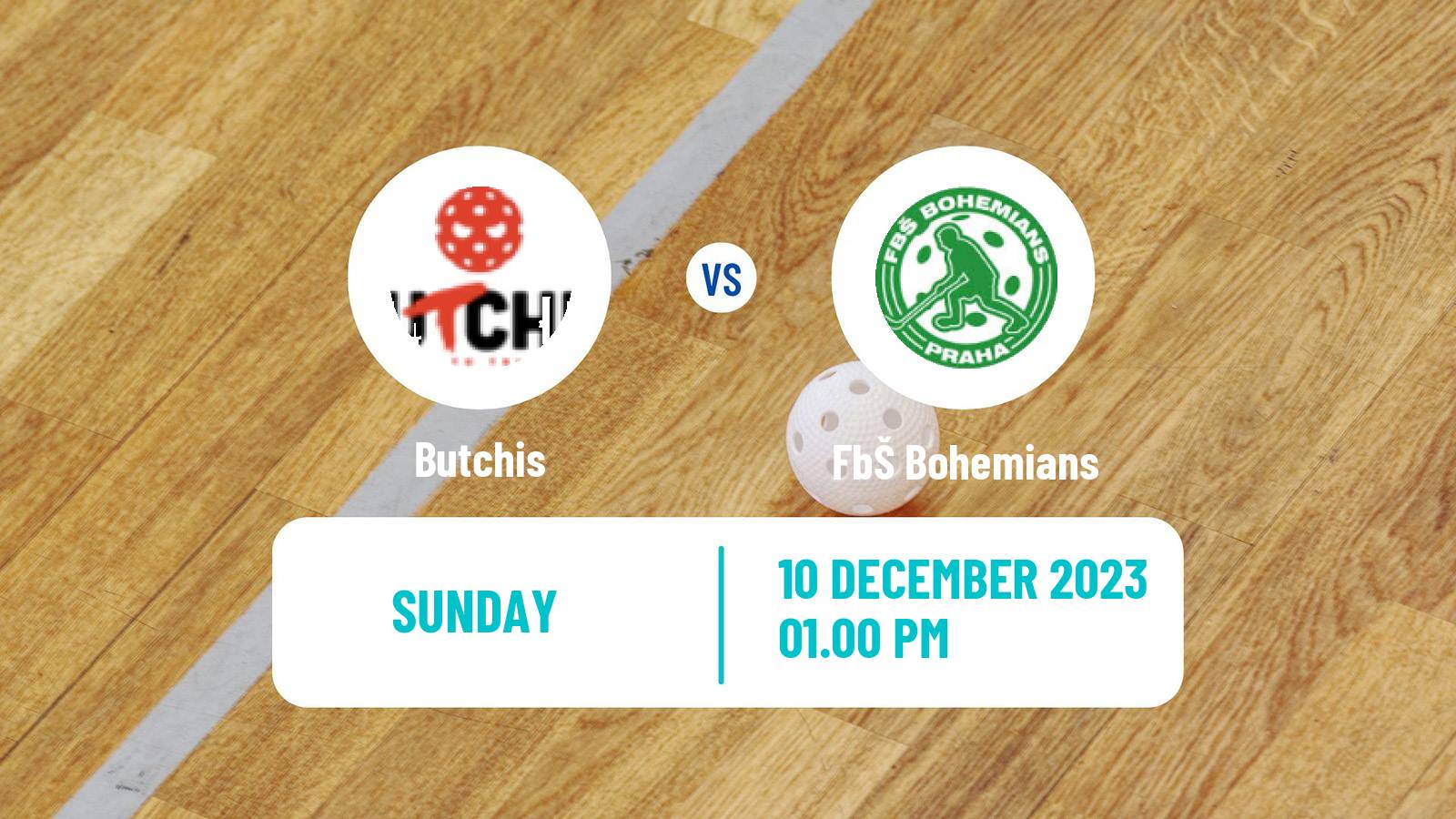 Floorball Czech Superliga Floorball Butchis - FbŠ Bohemians