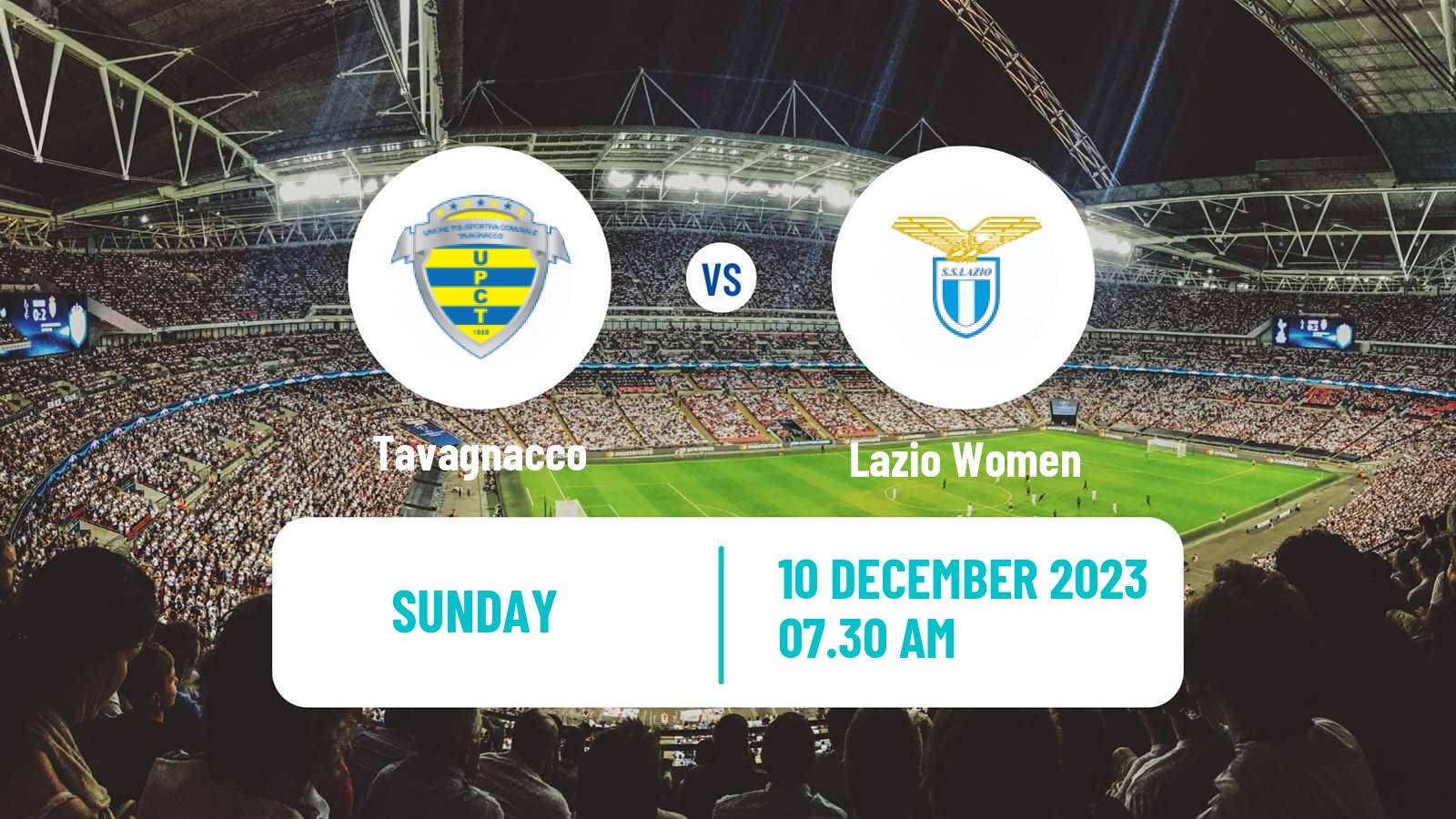 Soccer Italian Serie B Women Tavagnacco - Lazio