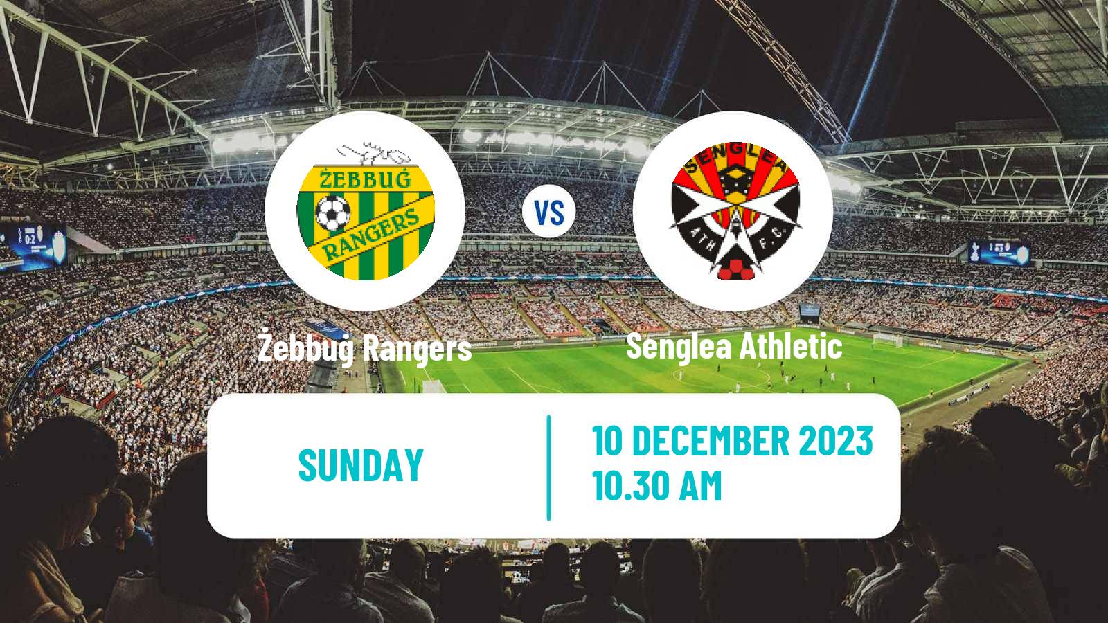 Soccer Maltese Challenge League Żebbuġ Rangers - Senglea Athletic