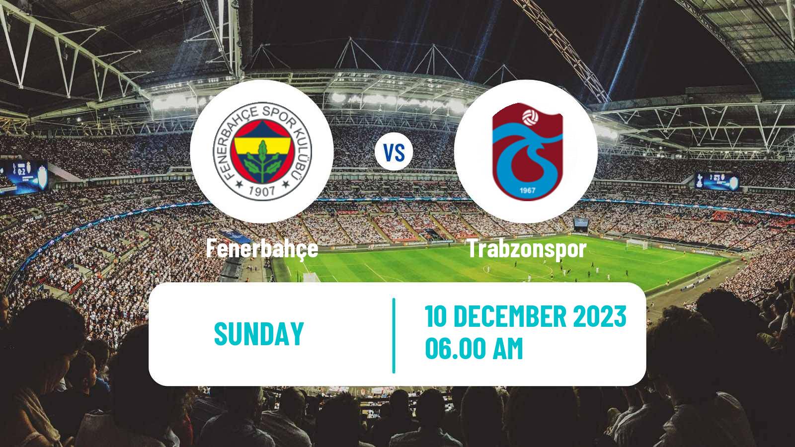 Soccer Turkish Super Lig Women Fenerbahçe - Trabzonspor