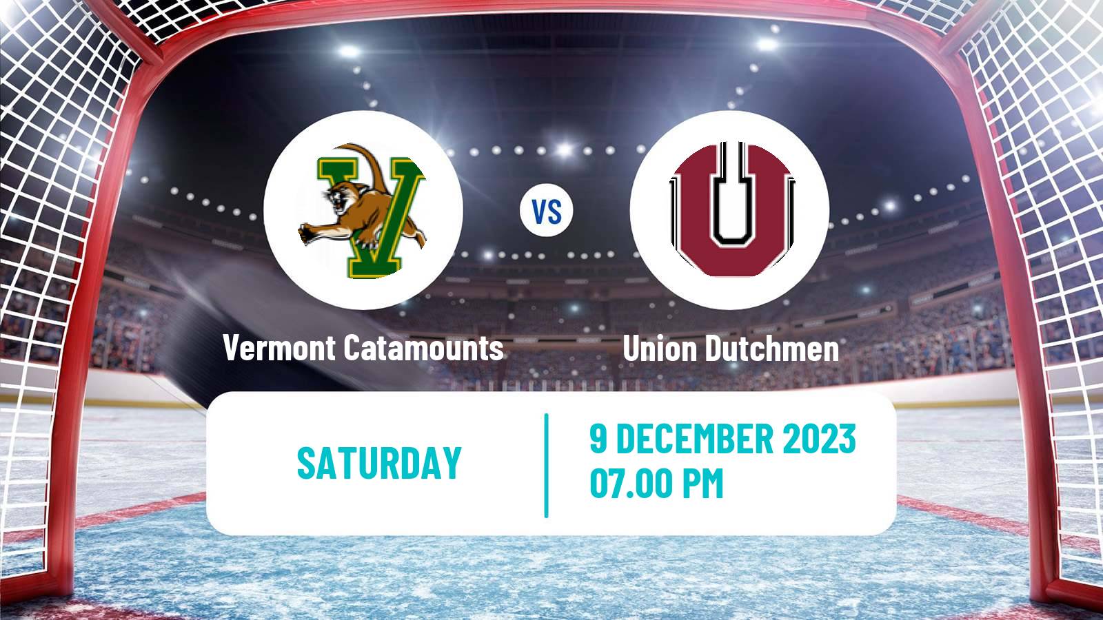 Hockey NCAA Hockey Vermont Catamounts - Union Dutchmen