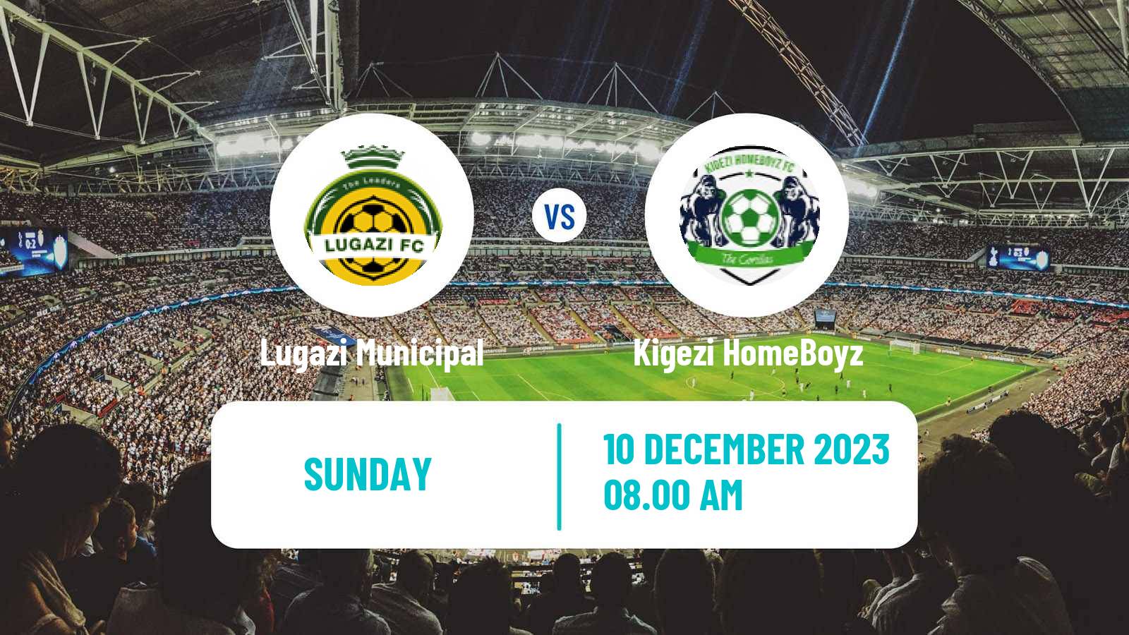 Soccer Uganda Big League Lugazi Municipal - Kigezi HomeBoyz