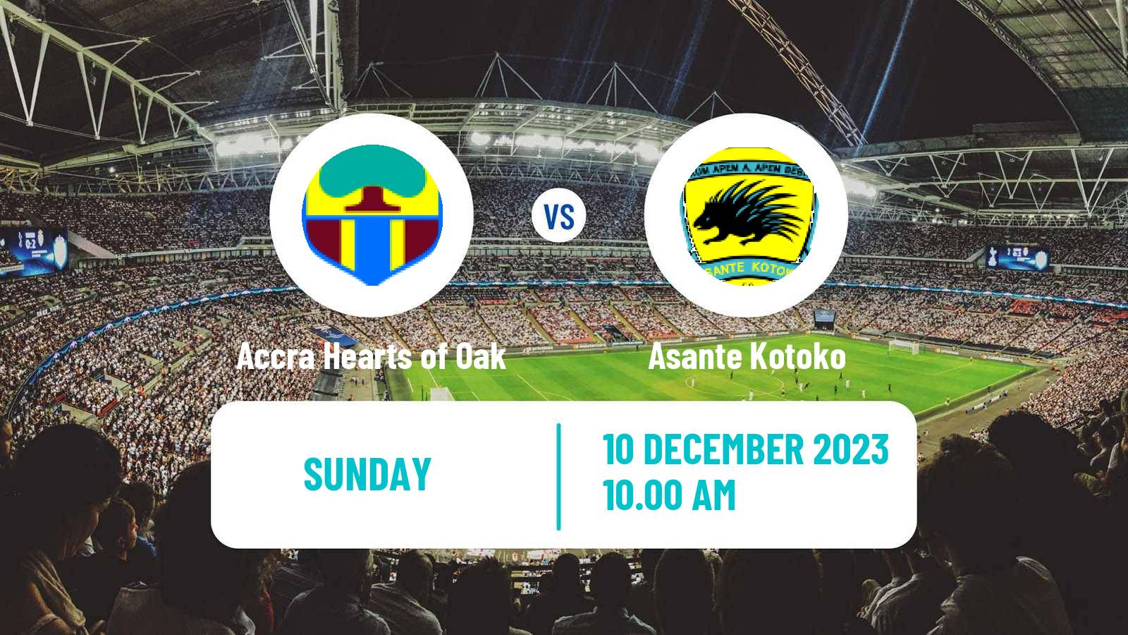 Soccer Ghanaian Premier League Accra Hearts of Oak - Asante Kotoko