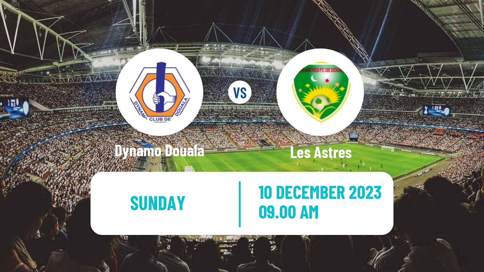 Soccer Cameroon Elite One Dynamo Douala - Les Astres