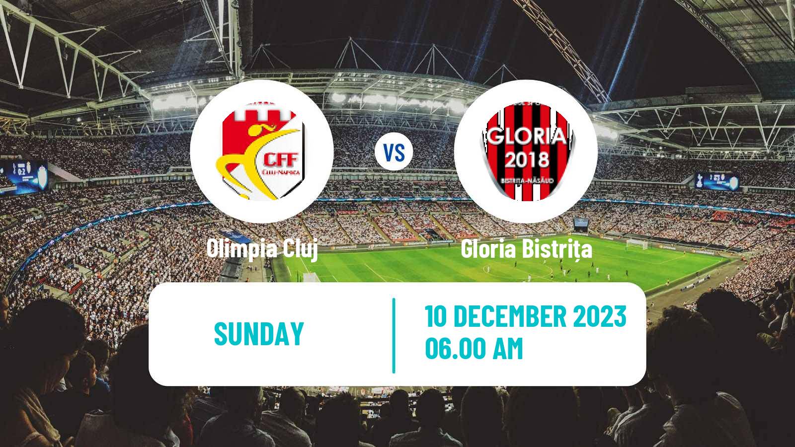 Soccer Romanian Liga 1 Women Olimpia Cluj - Gloria Bistrița