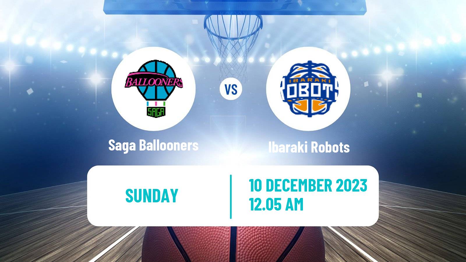 Basketball BJ League Saga Ballooners - Ibaraki Robots