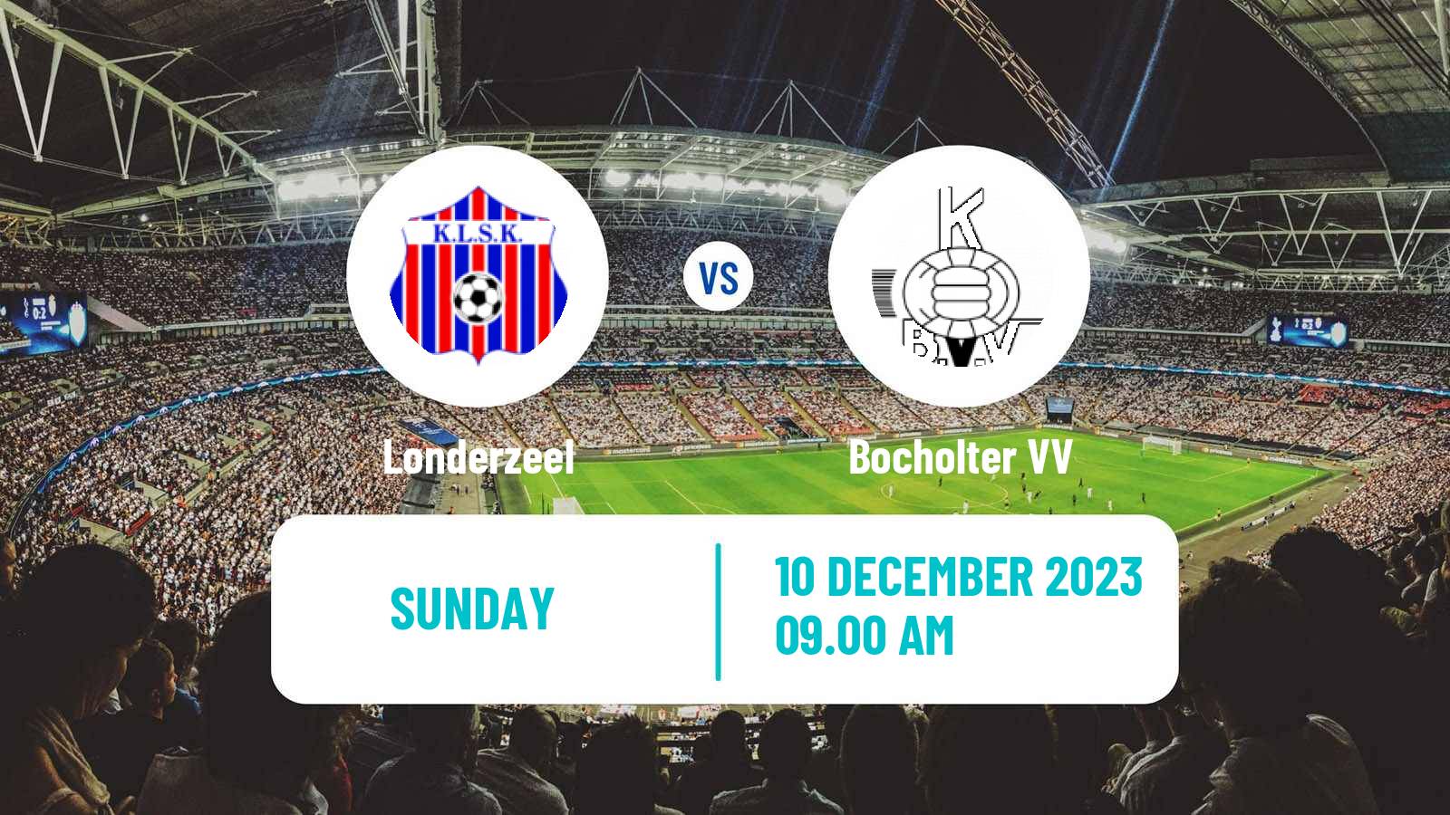 Soccer Belgian Second Amateur Division Group B Londerzeel - Bocholter