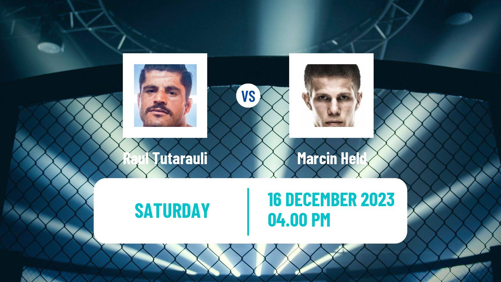 MMA Lightweight Ksw Men Raul Tutarauli - Marcin Held
