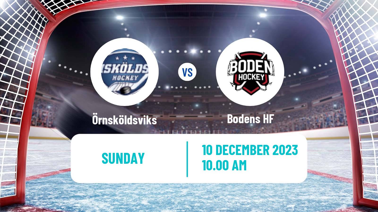 Hockey Swedish HockeyEttan Norra Örnsköldsviks - Boden
