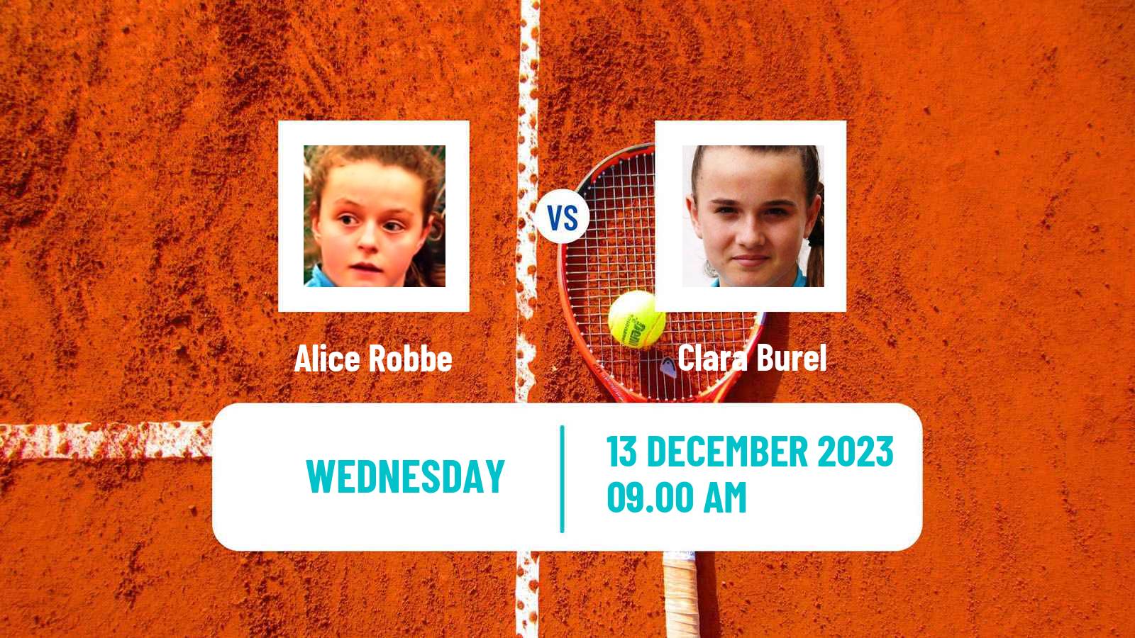 Tennis Limoges Challenger Women Alice Robbe - Clara Burel