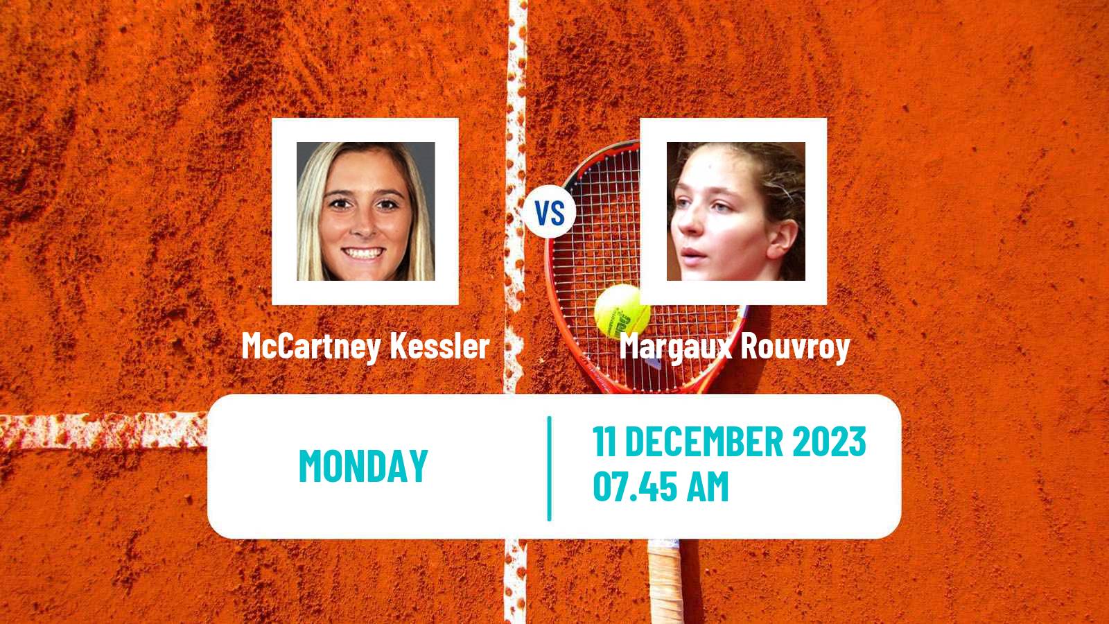 Tennis Limoges Challenger Women McCartney Kessler - Margaux Rouvroy