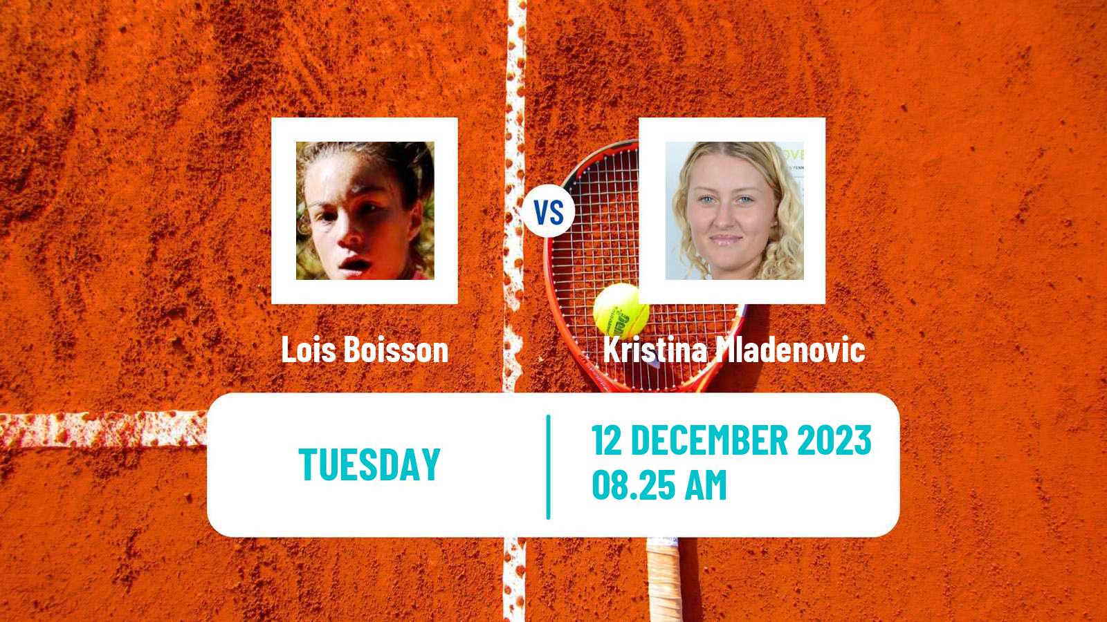 Tennis Limoges Challenger Women Lois Boisson - Kristina Mladenovic
