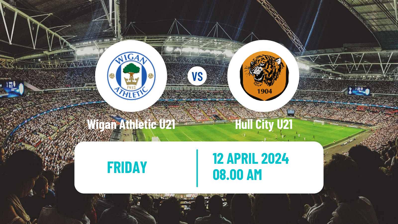 Soccer English Professional Development League Wigan Athletic U21 - Hull City U21