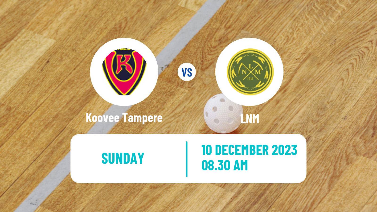 Floorball Finnish Divari Koovee Tampere - LNM