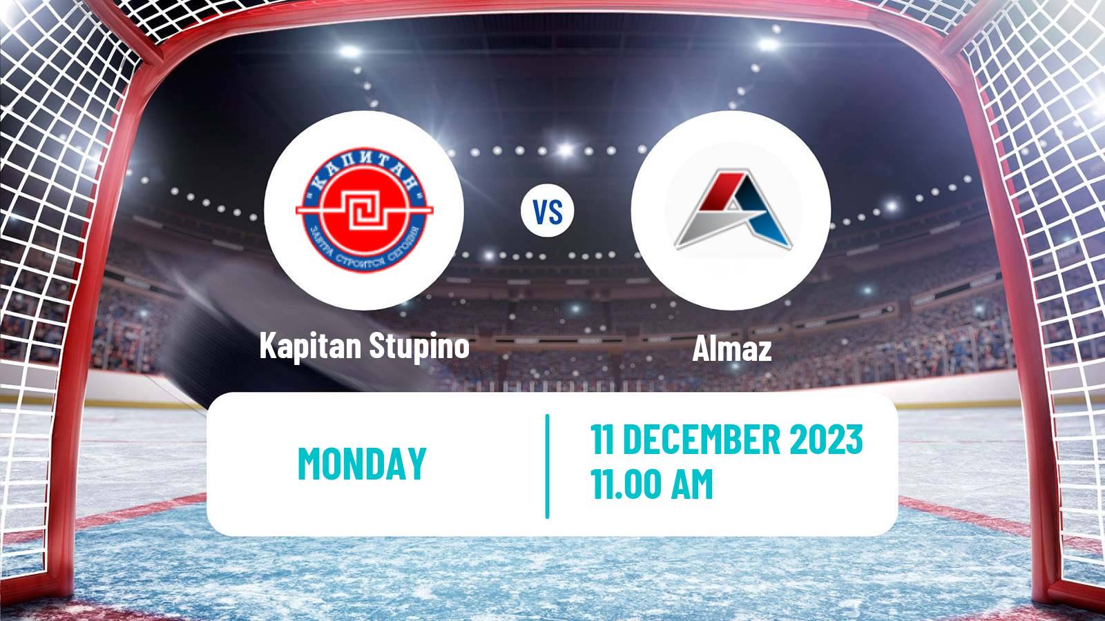 Hockey MHL Kapitan Stupino - Almaz