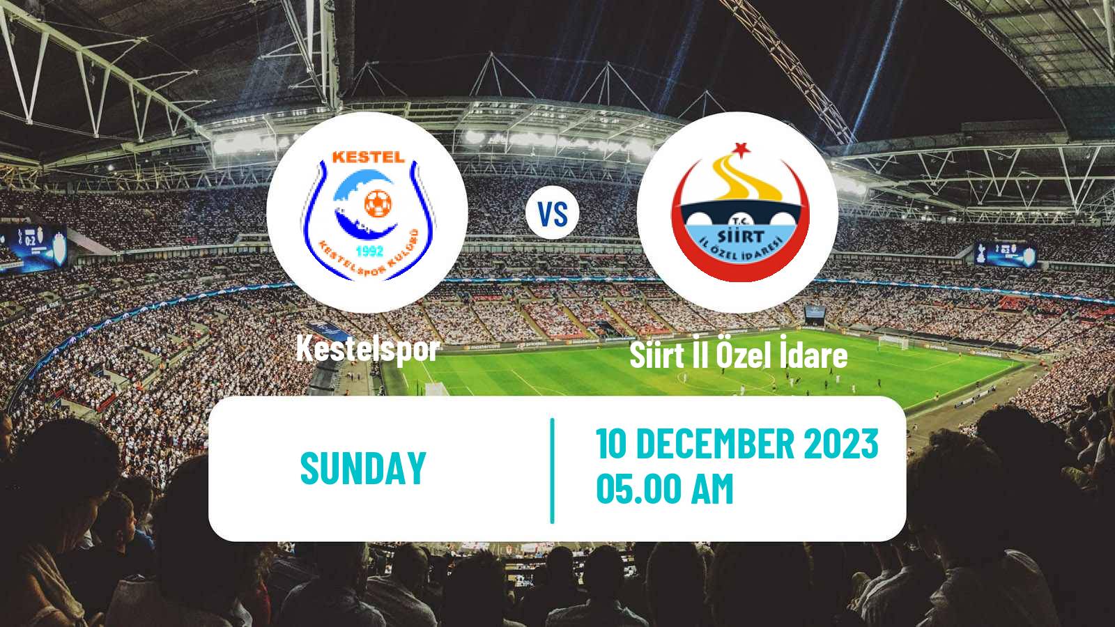 Soccer Turkish 3 Lig Group 4 Kestelspor - Siirt İl Özel İdare