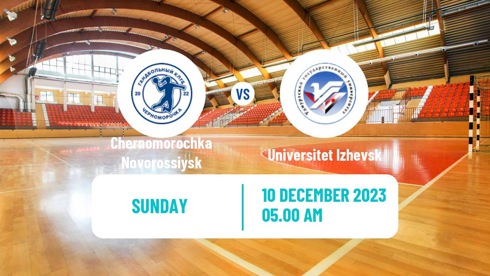 Handball Russian Superleague Handball Women Chernomorochka Novorossiysk - Universitet Izhevsk
