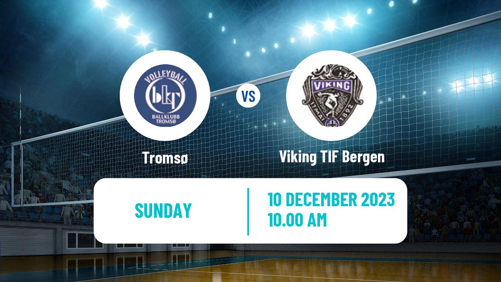 Volleyball Norwegian Eliteserien Volleyball Tromsø - Viking TIF Bergen