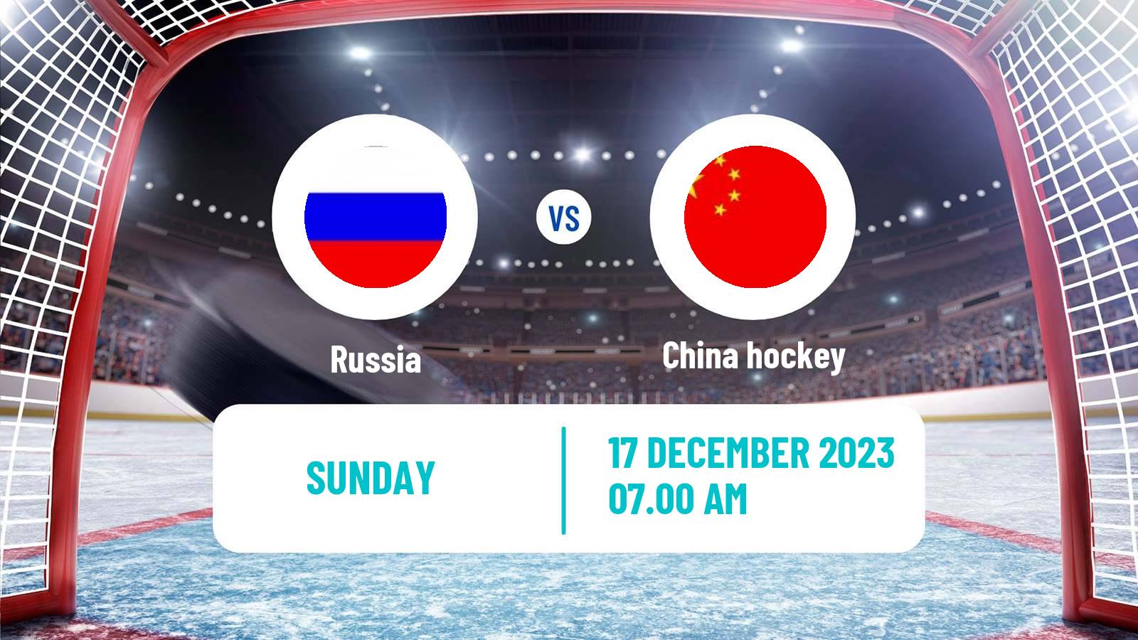Hockey Euro Hockey Tour - Channel One Cup Russia - China