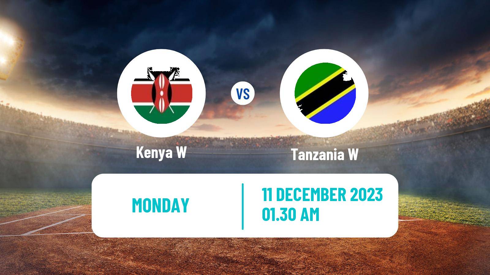 Cricket ICC World Twenty20 Women Kenya W - Tanzania W