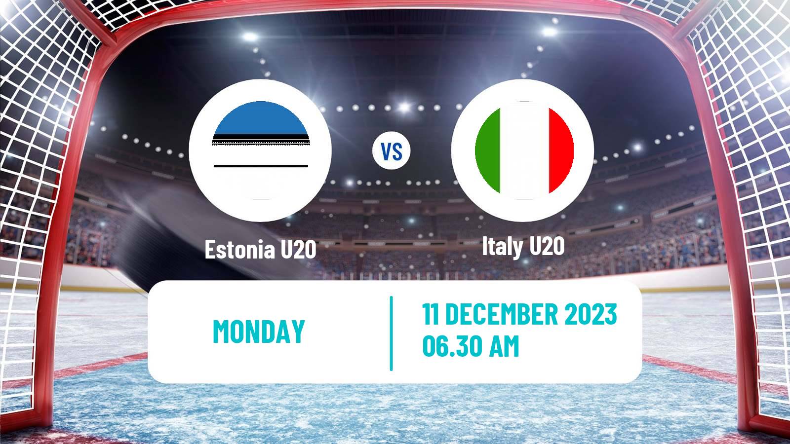 Hockey IIHF World U20 Championship IB Estonia U20 - Italy U20