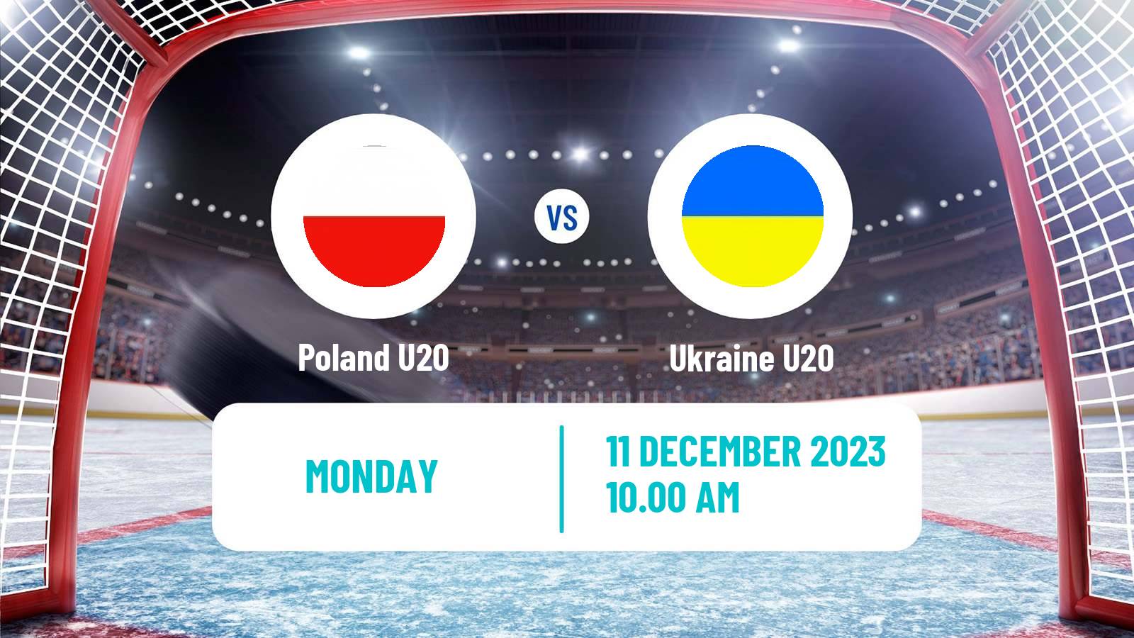Hockey IIHF World U20 Championship IB Poland U20 - Ukraine U20