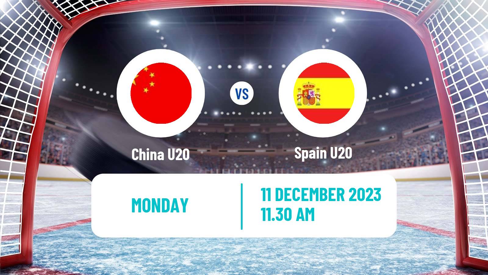 Hockey IIHF World U20 Championship IIA China U20 - Spain U20