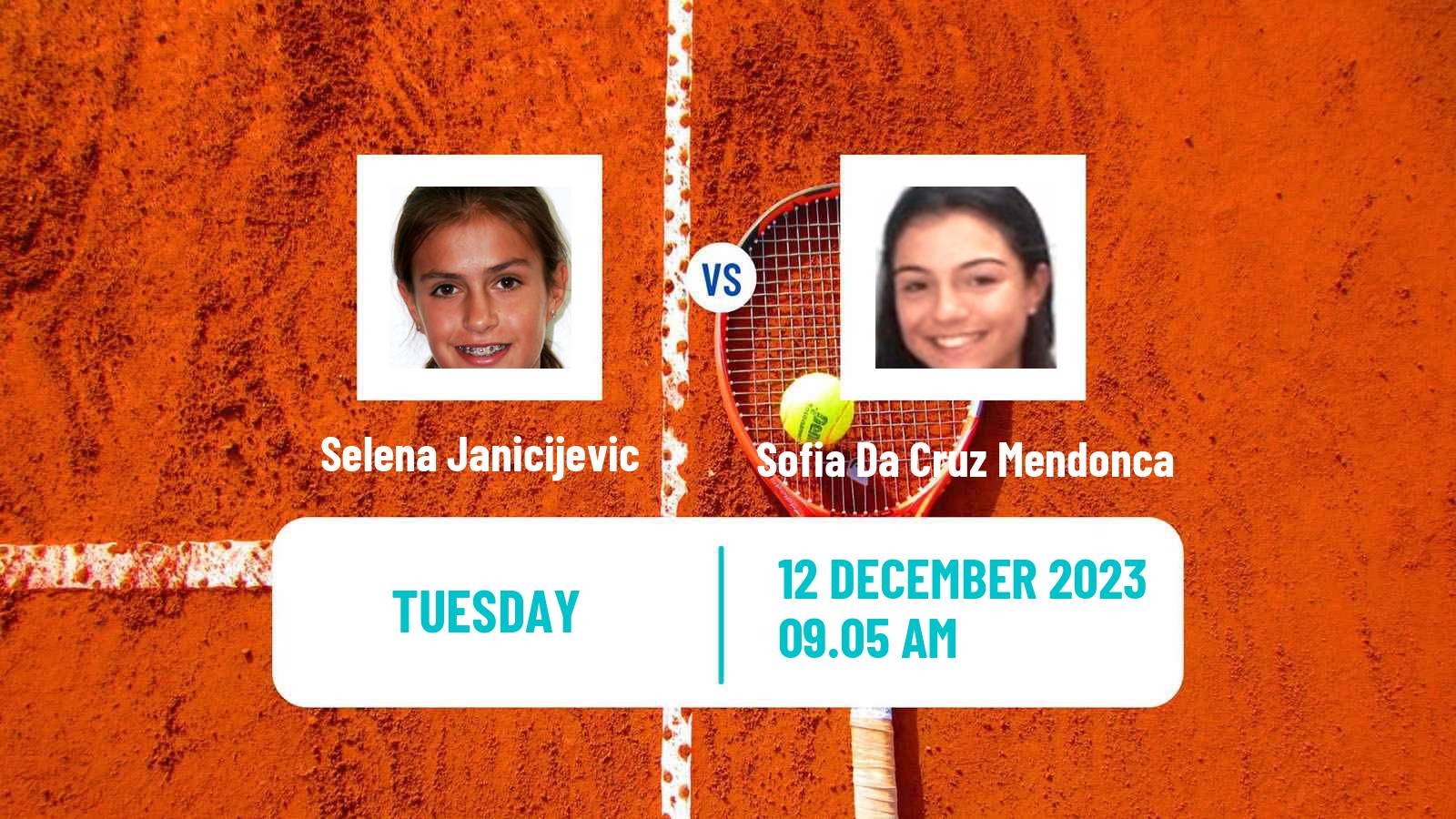 Tennis ITF W60 Vacaria Women Selena Janicijevic - Sofia Da Cruz Mendonca