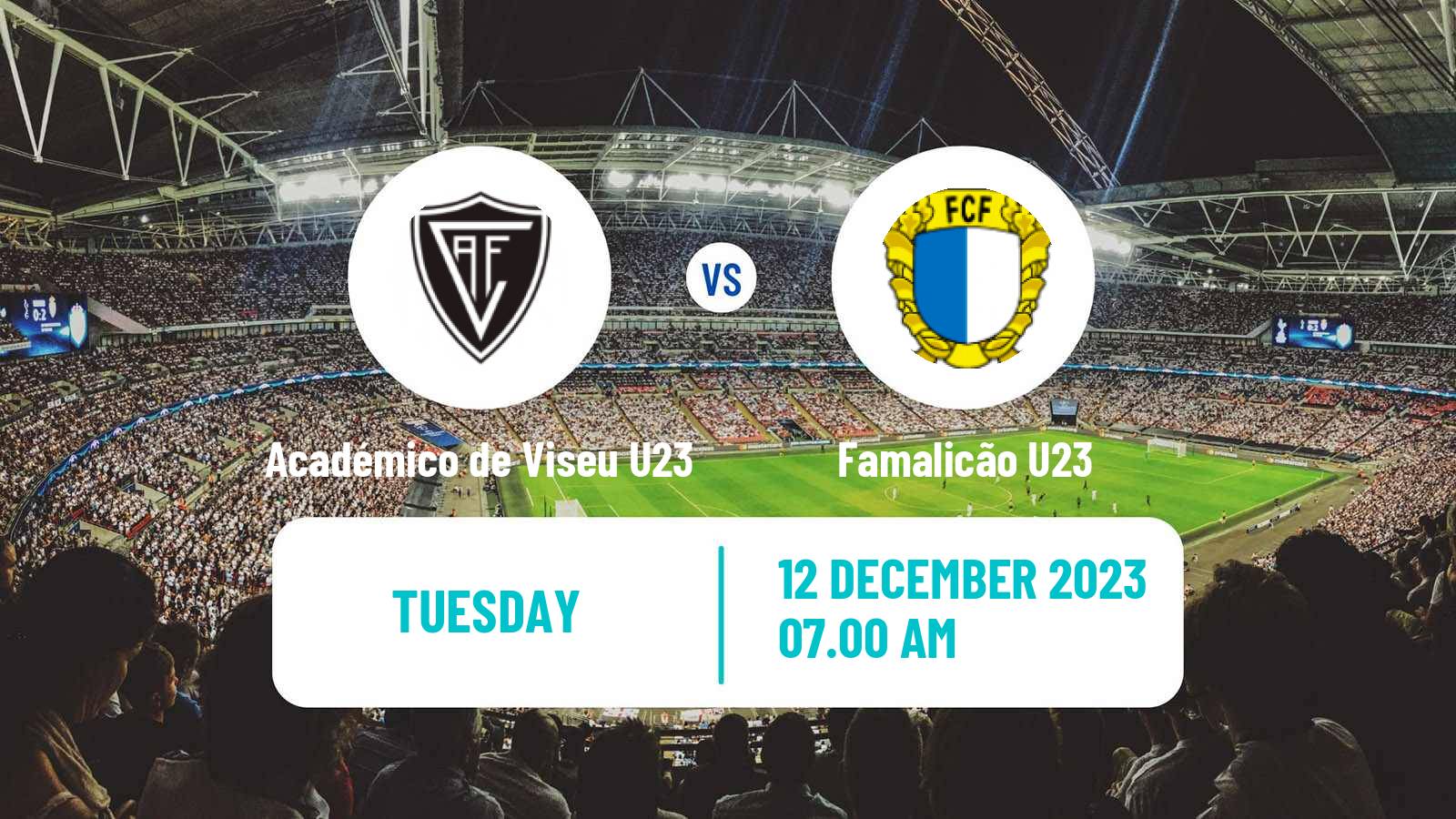 Soccer Portuguese Liga Revelacao U23 Académico de Viseu U23 - Famalicão U23