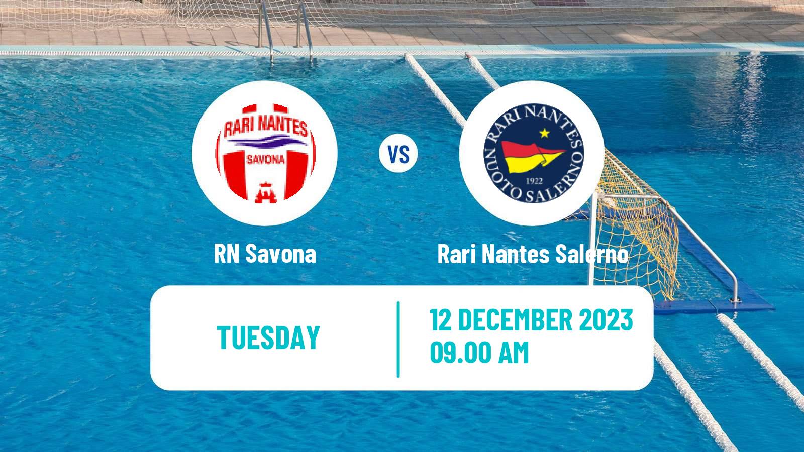 Water polo Italian A1 Water Polo Savona - Rari Nantes Salerno