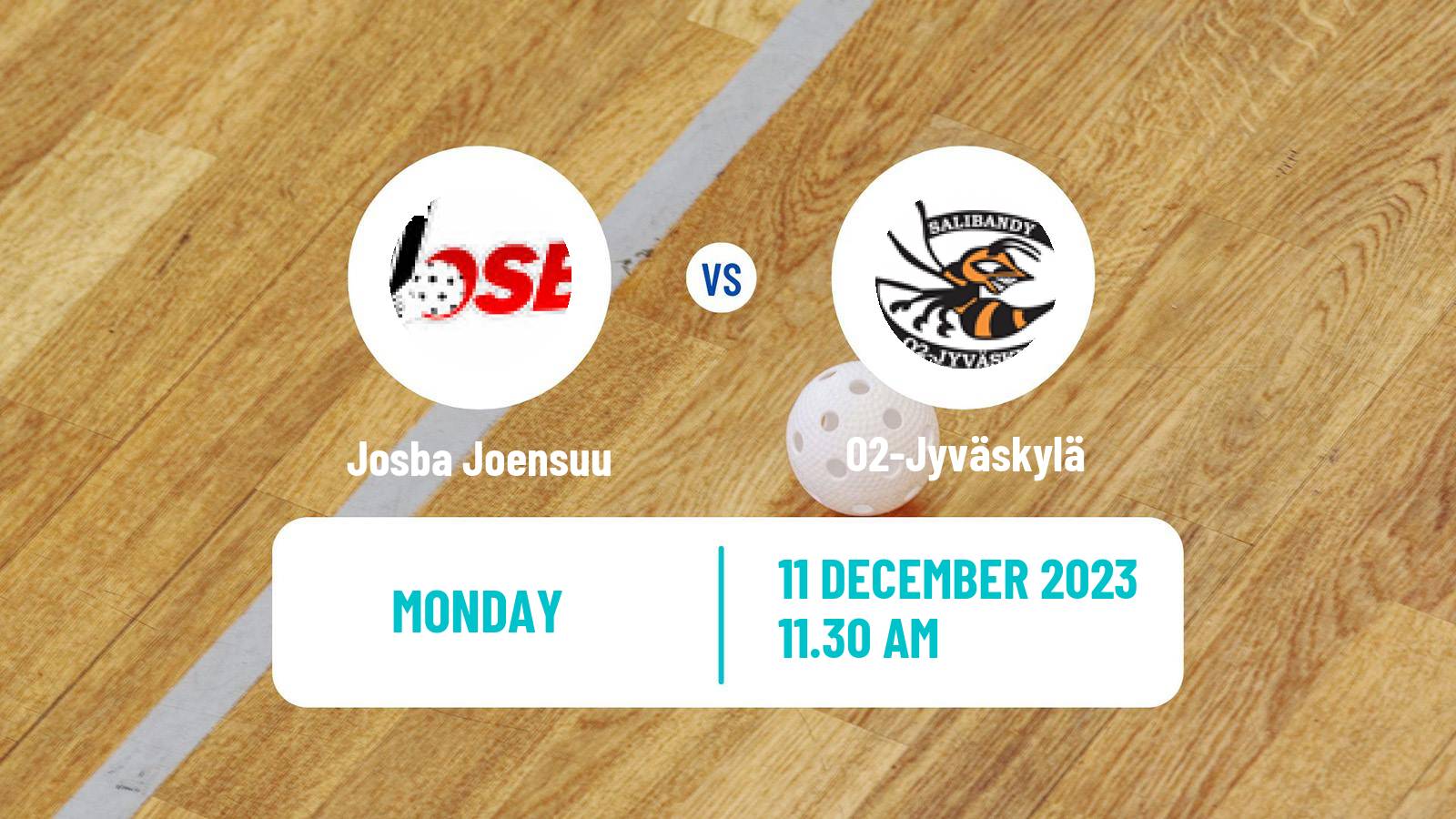 Floorball Finnish Divari Josba Joensuu - O2-Jyväskylä